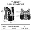 Hydration Pack Backpack，IX INOXTO Running Hydration Vest with 1.5L (