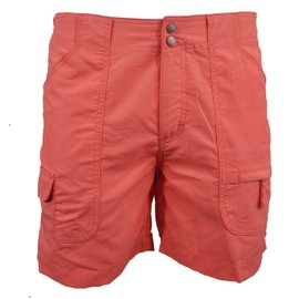Beach Outfitters Women's Challenger Short, Coral, 2