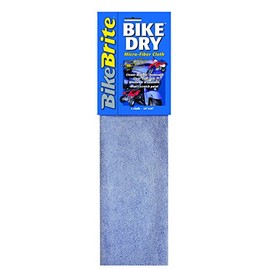 Bike Brite MC59000 Blue 5" x 16.5" x .5" Bike Dry Microfiber Cloth