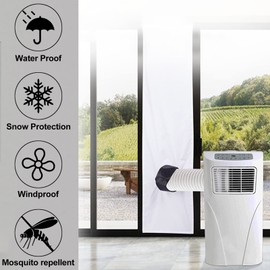 Window Seal, Window Seal for Air Conditioners, AC Window Seal for Portable Air Conditioning, Hot Air Stop for Attaching to Windows (2 m, 1 Piece)