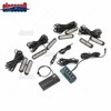 SI (8PCS) 12-LED Amber White Grill Side Marker Emergency Strobe
