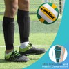Soccer Shin Pads Shin Guards, Calf Compression Sleeve with Honeycomb