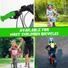 URAQT Bike Handlebar Grips, Solid Color Children's Bike Handlebars, Soft