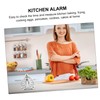 STOBAZA Cooking Countdown Timer Mechanical Kitchen Reminder with Scale Easy