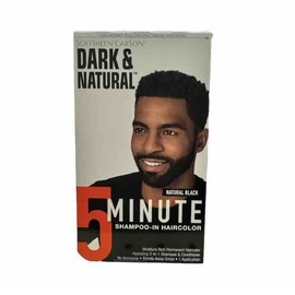 Carson New Soft Sheen Carson Black Hair Color for Men Permanent Dye Dark &Natural 5 Min