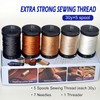 zwzxd Extra Strong Upholstery Repair Sewing Thread Kit and Heavy
