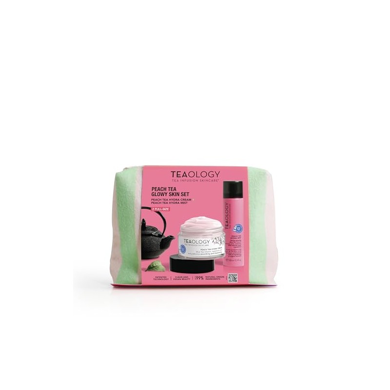 Peach Tea Glowy Skin Set Value Set Peach Cream +