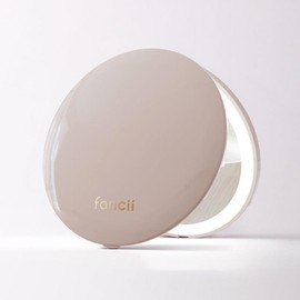 Fancii Compact Makeup Mirror with LED Light, Rechargeable, 10x /1x Magnification, for Handbags and Purse (Mini Taylor) - Color: Desert Sands