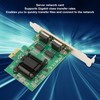 TXA108 82571 2 RJ45 Port Gigabit Network Card PCI Ex1