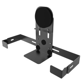 Add-On Magnetic Speaker Holder - CTA Add-On Magnetic Speaker Holder for Paragon Locking Wall Mounts - 25-milimeter Tube Floor Stands & Other CTA Products - Black - (ADD-SPKB)