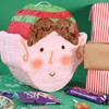 Christmas Pinata Fun Size Xmas Elf Head Shaped Pinata With