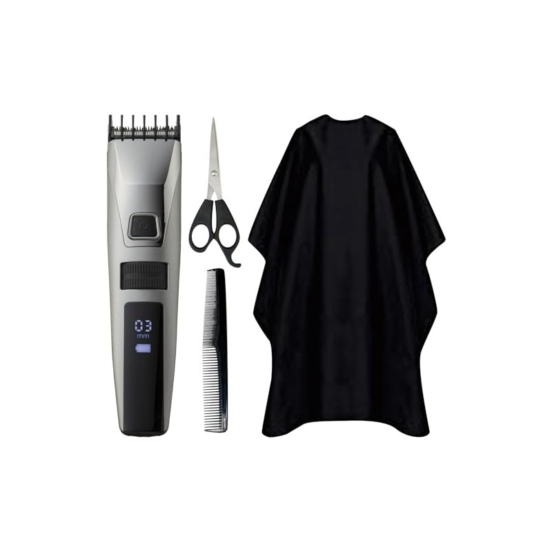 Rozenstar AZ531WBCO9483 Washable AC Trimmer & Cape, Comb, Scissors