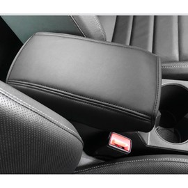 BIXUAN Compatible with Seat Ateca 2016 2017 2018 2019 2020 2021 2022 2023 Armrest Cover Centre Console Centre Armrest Cover Armrest Lid Interior Accessories Protection Leather Cushion