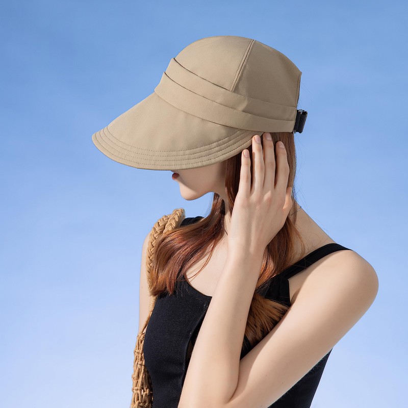 MAKFORT Sun Hat Foldable Summer Hat Women's Breathable Hat Visor