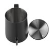 550ml Stainless Steel Long Gooseneck Coffee Pot Kettle with Lid