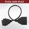PLALEI OBD 1 Scanner, OBD1 to OBD2 Adapter, OBD1 12-pin