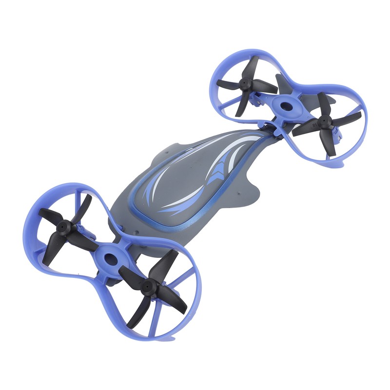 3 in 1 Drone RC Quadcopters Blue Air Water Ground