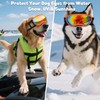 Dog Goggles,UV Protection Dog Sunglasses for Medium-Large Breed,Dogs Eye Protection