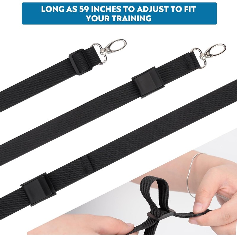 Boosteady Swimming Parachute Resistance Set Training Equipment with 3 Parachute