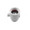 PZRT Plastic One Touch Stop Shower Flow Control Valve Regulator