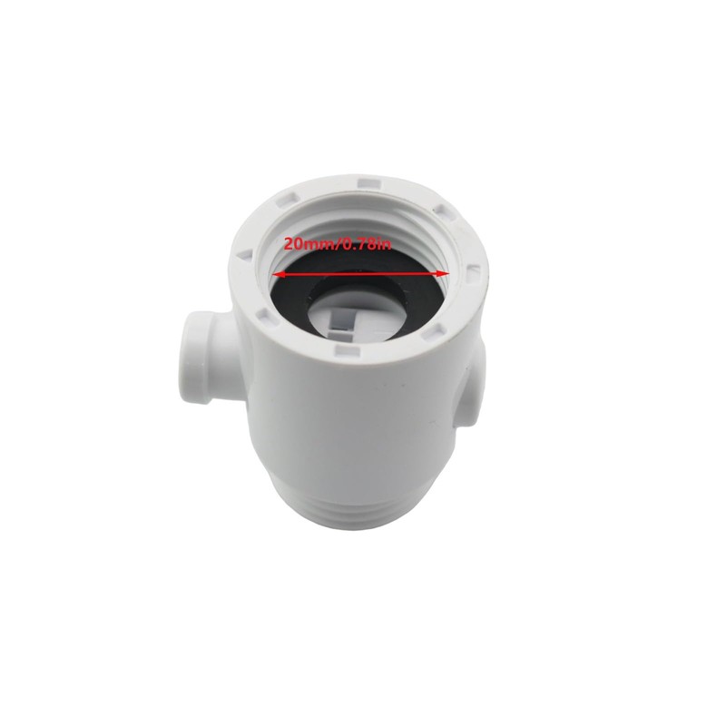 PZRT Plastic One Touch Stop Shower Flow Control Valve Regulator
