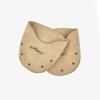 Microsuede Silicone Gel Toe Pads for Pointe Shoes, Vented (M)