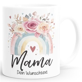 SpecialMe® Geschenk-Tasse für Mama mit Wunschtext personalisiert Geschenkidee Muttertagsgeschenk Weiss standard