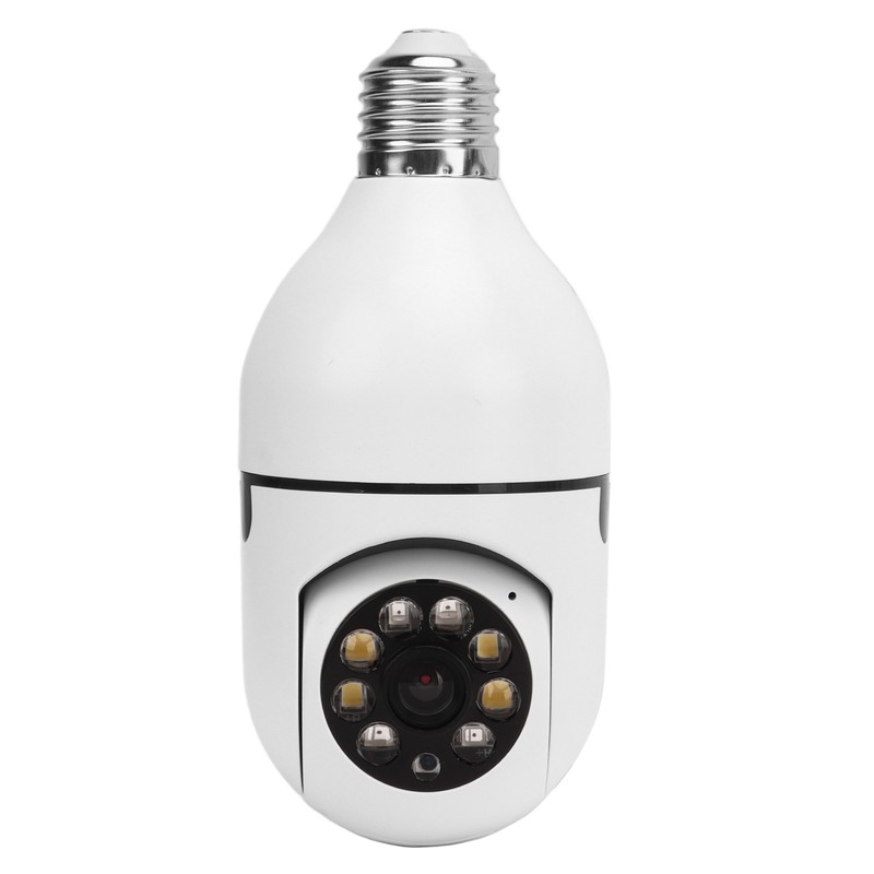 E27 Light Bulb Camera 1080P 360° Rotation Wifi 2 Way