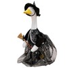 Halloween Goose Outfit Clothes,Hat,Skirt,Broom, Set for 23 Inch Cement Geese