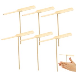 TEHAUX Wooden Dragonfly Hand Rub Toy Flying Dragonfly Toy Creative Shape Design for Kids