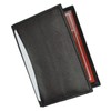 MARSHAL MARSHAL Slim Thin Leather Credit Card ID Mini Wallet