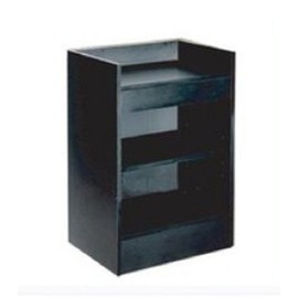 Cash Register Stand, 24 Inches Wide Black Color By Modern Store Fixtures