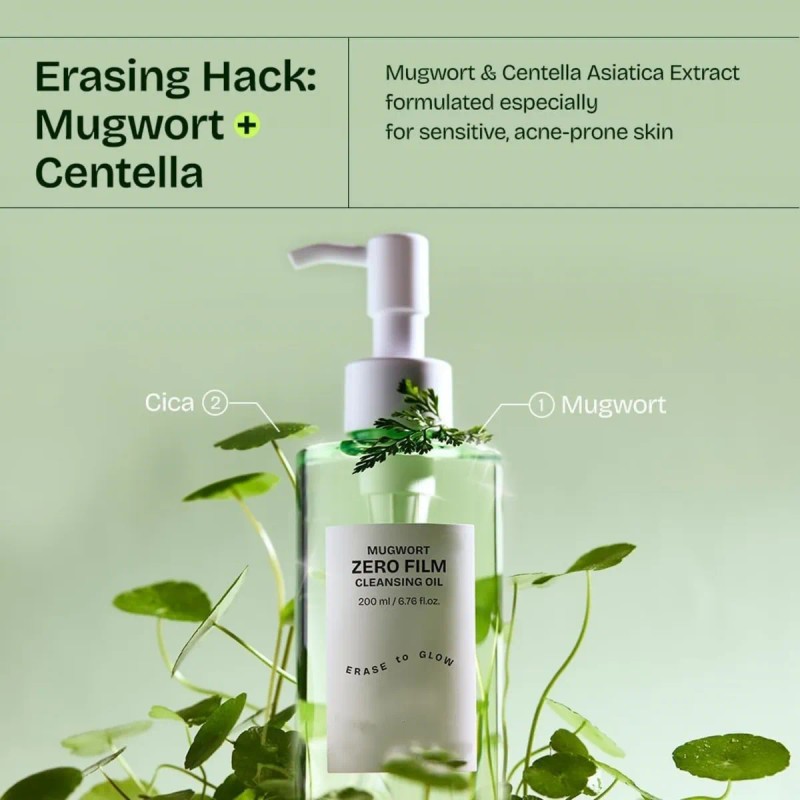Aceite Limpiador Orien Mugwort Zero Film Para Eliminar Punto