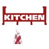Wenko Kitchen Door Hooks Red