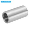 PATIKIL 304 Stainless Steel Pipe Fitting 1/2" NPT x 1/2"