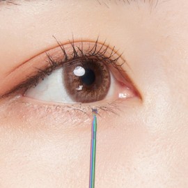 WOONEKY 2 pcs Stainless Steel Eyelash Separator Tool and Lifting Rod with Comb for Women Easy to Use Eyelash Lifting Tools Comfortable Grip Practical Design for Lash Enhancements