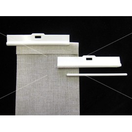 DIY Vertical blind slat hangers clips for 89mm (3½ inch) wide slats Pack of 50