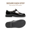 DREAM PAIRS - Zapatos cómodos con cordones, Todo negro., 1