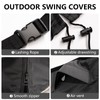 WEIMELL Outdoor Swing Cover 3 Triple Seater Waterproof Porch Swing