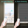 Motorized Blinds with Remote, 95% Blackout Smart Electric Blinds, Built-in