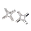 2PCS Meat Grinder Blade Knife Cutter Stainless Steel Easy Replacement