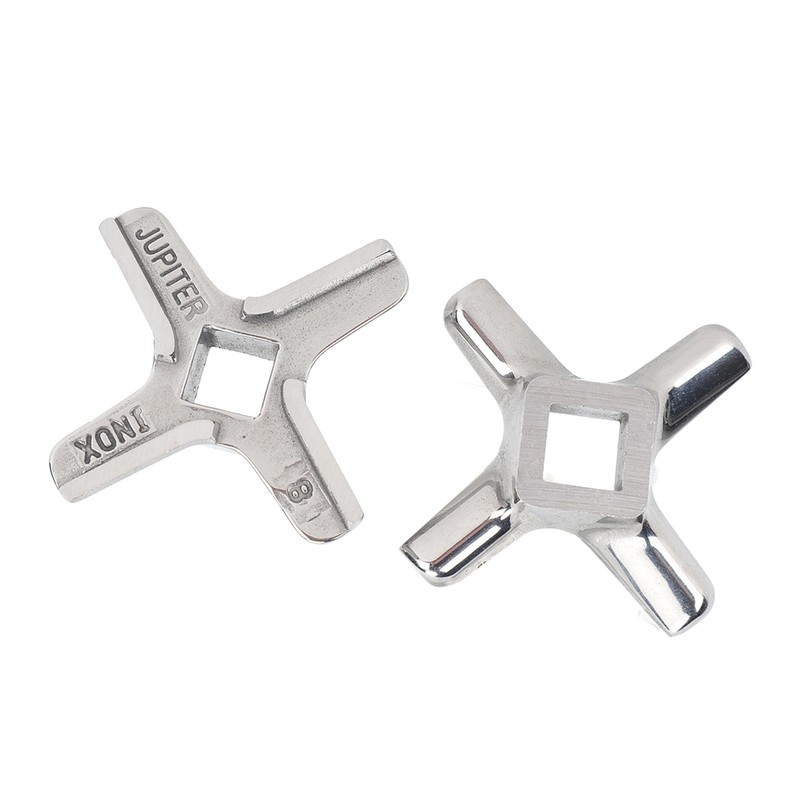 2PCS Meat Grinder Blade Knife Cutter Stainless Steel Easy Replacement