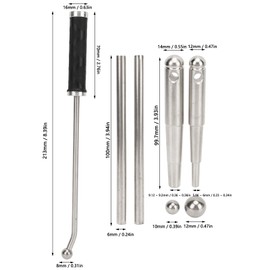Trumpet Repair Handle, Horn Neck Repair Tool, Wind Instrument, Sheet Metal Tools, Accessories, Dent Repair, Maintenance Kit