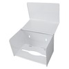Toilet Paper Holder with Shelf Space Aluminum Waterproof Wall Mounted