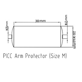 Adult PICC Line Covers for Shower,Waterproof Cast Cover Arm & Elbow,Stretchy Neoprene Seal & Reusable PVC Cast Bags,30cmx22cm