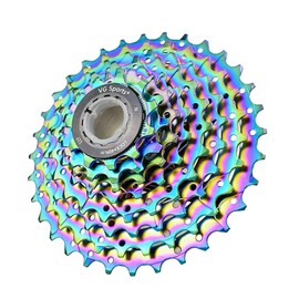VG Sports 8/9/10/11 Speed Cassette,11-25T 11-28T 11-32T 11-36T Cassette, Bike Freewheel Fit for Road Bike Compatible with Shimano/Sram