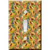 Toggle Wallplate, Single Light Switch Cover Plate - Sunflower Pattern
