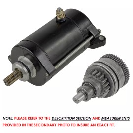 For Yamaha Starter & Drive for Yamaha Waverunner GP1200 GP1200R 1997 1998 1999 2000-2008