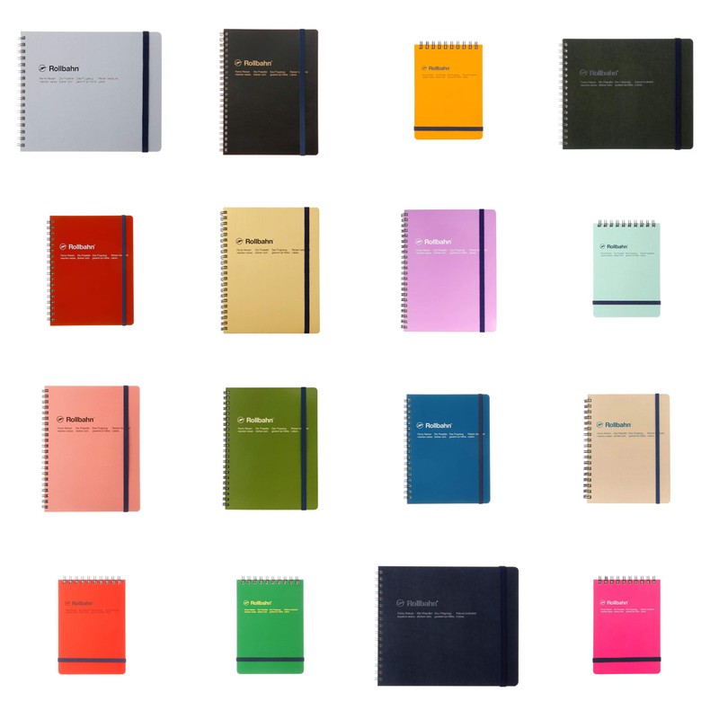 Delfonics Rollbahn Spiral Classic Notebooks: 6-1/2 in. x 8-1/2 in.