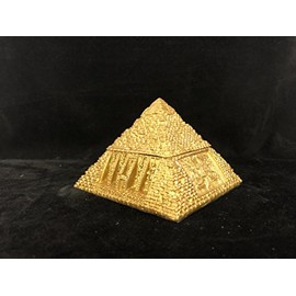 Ägyptische Schmuckbox . Pyramide klein. 10x10x9 cm.